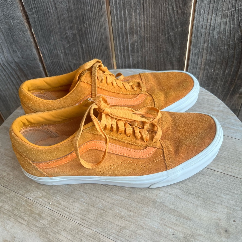 Vans Men's Old Skool Soft Suede - Club Yellow Sneakers Size 7